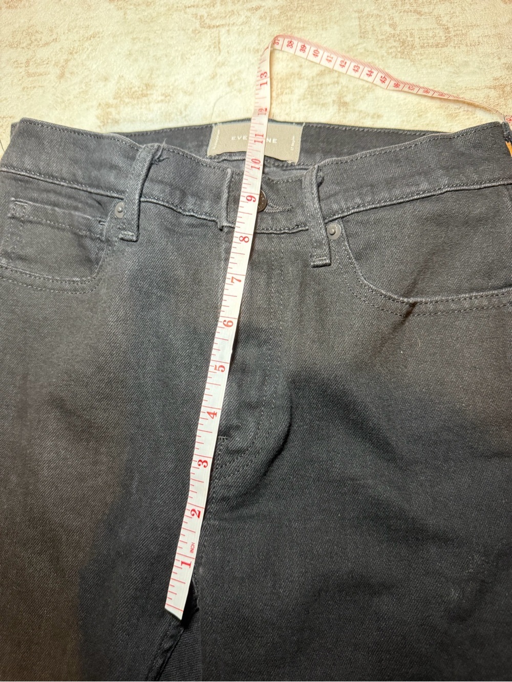 Everlane Straight Leg Black Jeans Women’s Size 27 - Picture 12 of 14